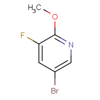 124432-70-8 2-Methoxy-3-fluoro-5-bromopyridine chemical structure