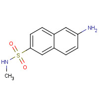 104295-55-8 2-Naphthylamine-6-sulfonmethylamide chemical structure