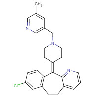 158876-82-5 Rupatadine fumarate chemical structure