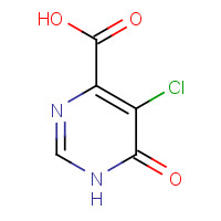 914916-96-4 5-chloro-1,6-dihydro-6-oxo-4-pyrimidinecarboxylic acid chemical structure
