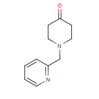 41661-56-7 1-Pyridin-2-ylmethylpiperidin-4-one chemical structure