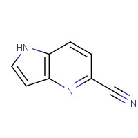146767-63-7 1H-Pyrrolo[3,2-b]pyridine-5-carbonitrile(9CI) chemical structure