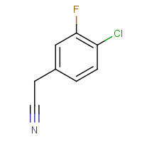 251570-03-3 (4-CHLORO-3-FLUORO-PHENYL)-ACETONITRILE chemical structure