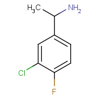 1012305-33-7 Benzenemethanamine,3-chloro-4-fluoro-a-methyl-,(aR)- chemical structure