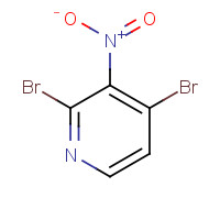 121263-10-3 2,4-DIBROMO-3-NITROPYRIDINE chemical structure