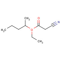 100453-11-0 Ethyl 1-methylbutyl cyanoacetate chemical structure