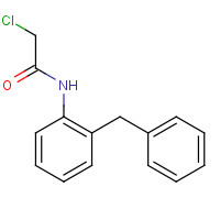 21535-43-3 N-[2-(Phenylmethyl)phenyl]-2-chloroacetamide chemical structure