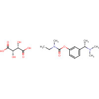 129101-54-8 Rivastigmine tartrate chemical structure
