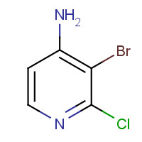 215364-85-5 4-AMINO-3-BROMO-2-CHLOROPYRIDINE chemical structure
