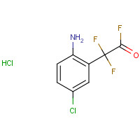 173676-59-0 4-Chloro-2-(trifluoroacetyl)aniline hydrochloride chemical structure