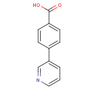 4385-75-5 4-(3'-Pyridyl)benzoic acid chemical structure