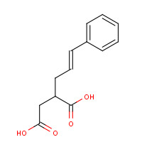 5671-91-0 2-cinnamyl-butanedioic acid chemical structure
