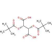 76769-55-6 (+)-DIPIVALOYL-D-TARTARIC ACID chemical structure