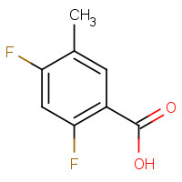 367954-99-2 2,4-Difluoro-5-Methylbenzoic Acid chemical structure