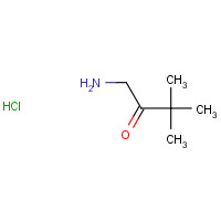33119-72-1 1-AMINO-3,3-DIMETHYL-BUTAN-2-ONE HYDROCHLORIDE chemical structure