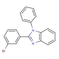 760212-40-6 2-(3-bromophenyl)-1-phenyl-1H-benzimidazole chemical structure
