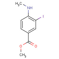 868540-77-6 methyl 3-iodo-4-(methylamino)benzoate chemical structure