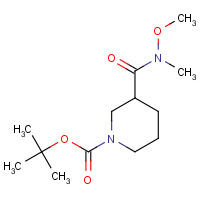 189442-78-2 1-Boc-3-[methoxy(methyl)carbamoyl]piperidine chemical structure