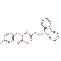 82565-68-2 Fmoc-L-4-Iodophenylalanine chemical structure