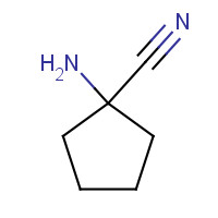 16195-83-8 1-aminocyclopentane carbonitrile,HCl chemical structure