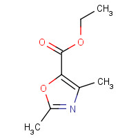 23012-30-8 ETHYL 2,4-DIMETHYLOXAZOLE-5-CARBOXYLATE chemical structure