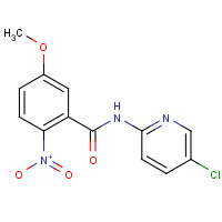 280773-16-2 N-(5-chloro-pyridine-2-yl)-5-methoxy-2-nitrobenzamide chemical structure