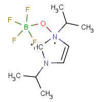 286014-34-4 1,3-Diisopropylimidazolium tetrafluoroborate chemical structure