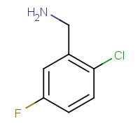 202522-23-4 2-CHLORO-5-FLUOROBENZYLAMINE chemical structure