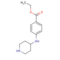886362-80-7 4-(PIPERIDIN-4-YLAMINO)-BENZOIC ACID ETHYL ESTER chemical structure