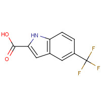 496946-78-2 5-TRIFLUOROMETHYL-1H-INDOLE-2-CARBOXYLIC ACID chemical structure