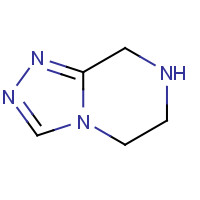 837430-14-5 5,6,7,8-tetrahydro[1,2,4]triazolo[4,3-a]pyrazine chemical structure