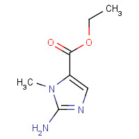 177760-04-2 2-AMINO-3-METHYL-3H-IMIDAZOLE-4-CARBOXYLIC ACID ETHYL ESTER chemical structure