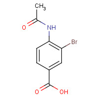 74103-28-9 4-(ACETYLAMINO)-3-BROMOBENZOIC ACID chemical structure