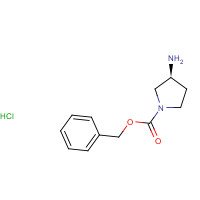 550378-39-7 (S)-1-Cbz-3-Aminopyrrolidine hydrochloride chemical structure