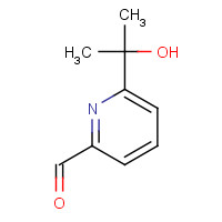 933791-34-5 6-(2-hydroxypropan-2-yl)picolinaldehyde chemical structure