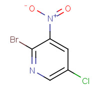 75806-86-9 2-BROMO-5-CHLORO-3-NITROPYRIDINE chemical structure