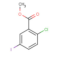 620621-48-9 2-CHLORO-5-IODOBENZOIC ACID METHYL ESTER chemical structure