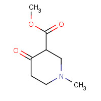 13049-77-9 N-Methyl-3-carbomethoxy-4-piperidone hydrochloride chemical structure