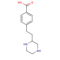 1131623-09-0 1-(4-carboxyphenyl methyl)-3-methyl piperazine chemical structure