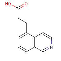 87087-28-3 3-(ISOQUINOLIN-5-YL)PROPIONIC ACID chemical structure