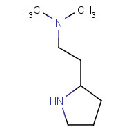 933746-30-6 N,N-dimethyl-2-(pyrrolidin-2-yl)ethanamine chemical structure