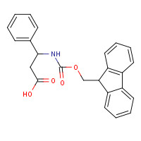 220498-02-2 Fmoc-(R)-3-Amino-3-phenylpropionic acid chemical structure