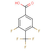 261945-09-9 3,5-DIFLUORO-4-(TRIFLUOROMETHYL)BENZOIC ACID chemical structure