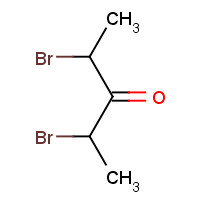 815-60-1 2,4-DIBROMO-3-PENTANONE chemical structure