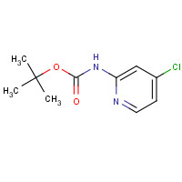 130721-78-7 (4-CHLORO-PYRIDIN-2-YL)-CARBAMIC ACID TERT-BUTYL ESTER chemical structure