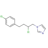 67085-12-5 1-(2-Chloro-4-(4-chlorophenyl)butyl)-1H-imidazole chemical structure