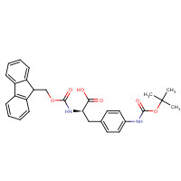 214750-77-3 BOC-D-PHE(4-NHBOC)-OH chemical structure