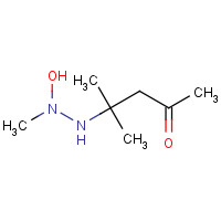 16339-21-2 4-Methyl-4-(methylnitrosoamino)-2-pentanone chemical structure