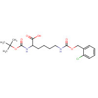 57096-11-4 Boc-N'-(2-chloro-Cbz)-D-lysine chemical structure