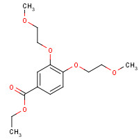 183322-16-9 Ethyl 3,4-bis(2-methoxyethoxy)benzoate chemical structure
